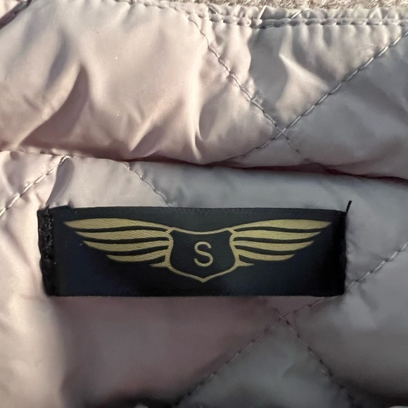 Ladies Tan Quilted Puffer Vest - Picture 4 of 4